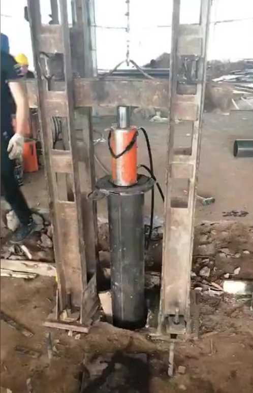 淄博高青县钢管桩加固
